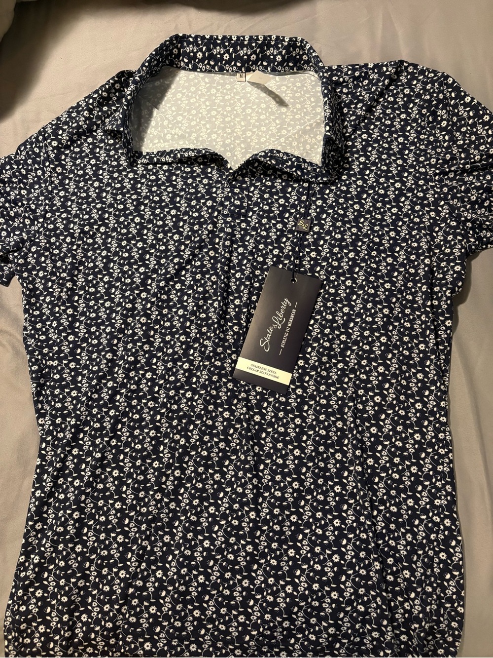 BRAND NEW! State & Liberty Camden polo